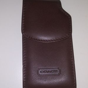 Coach cell phone cover